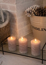 Load image into Gallery viewer, Metal Candle Holder Stand with Glass Shelf