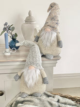 Load image into Gallery viewer, Large Nordic Beige  Sitting Santa Gonk