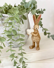 Load image into Gallery viewer, Standing Charlie Rabbit - White Heart