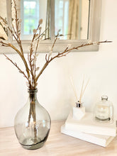 Load image into Gallery viewer, Henley Grey Glass Balloon Vase.