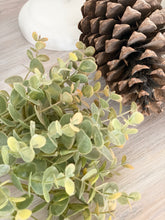 Load image into Gallery viewer, Burnt Orange Faux Eucalyptus Bunch