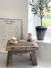 Load image into Gallery viewer, Traditional Wooden Washing-Up and Pot Brush Set