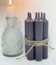 Load image into Gallery viewer, Short Dinner Candles - Bundle of 6 (various colours)