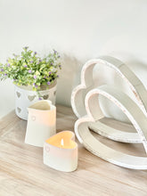 Load image into Gallery viewer, Heart Candle Pot and Vase Set