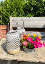 Load image into Gallery viewer, Grey Bamboo Lantern