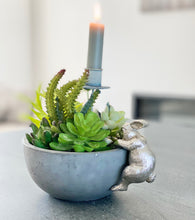 Load image into Gallery viewer, Rabbit pot-hanger - Natural or Platinum