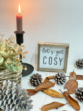 Load image into Gallery viewer, Wooden Autumn Mini Plaques/Signs