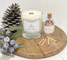 Load image into Gallery viewer, Coloured Matches in Glass Apothecary Bottle with Striker