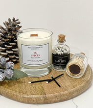 Load image into Gallery viewer, Coloured Matches in Glass Apothecary Bottle with Striker