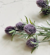 Load image into Gallery viewer, Thistle Spray - Dusky Green & Lilac