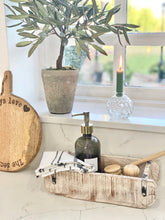 Load image into Gallery viewer, Whitewash Rustic Wooden Brick Mould/Storage