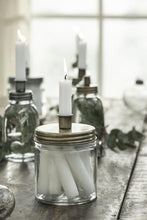 Load image into Gallery viewer, Short Dinner Candles - Bundle of 6 (various colours)