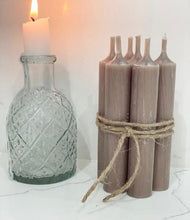 Load image into Gallery viewer, Short Dinner Candles - Bundle of 6 (various colours)