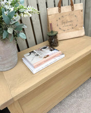 Load image into Gallery viewer, The Wisteria Oak Blanket Chest
