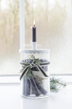 Load image into Gallery viewer, Taper Candles  Short - Dark Grey (pack of 10)
