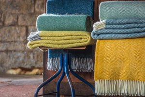 Pure Wool Boa Throw /Blanket
