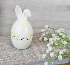 Bunny Trinket Ceramic Jar