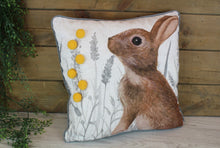 Load image into Gallery viewer, Country Hare Cushion
