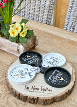 Load image into Gallery viewer, Black and White Slogan Paddle Coasters - Set of 4
