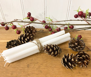 Taper Candles (Bundle of 6) - White