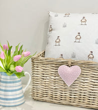Load image into Gallery viewer, Country Cushions - Duck /Bunny Rabbit designs
