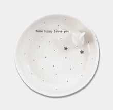 Load image into Gallery viewer, Some Bunny Loves You - Porcelain Jewellery Dish
