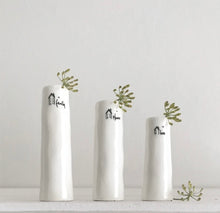 Load image into Gallery viewer, Family Home Love - set of 3 boxed bud vases
