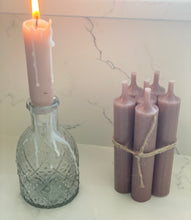 Load image into Gallery viewer, Short Dinner Candles (Bundle of 6) - various colours
