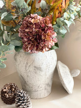 Load image into Gallery viewer, Autumn Coffee Hydrangea Stem
