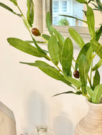 Faux Olive Berry Stem