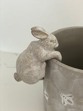 Load image into Gallery viewer, Rabbit pot-hanger - Natural or Platinum

