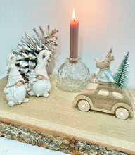 Load image into Gallery viewer, Wooden Reindeer &amp; Car Christmas Decoration
